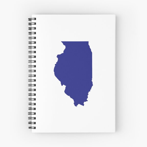 Item preview, Illinois Map Silhouette – Minimal Black and White designed and sold by Paper Drip.