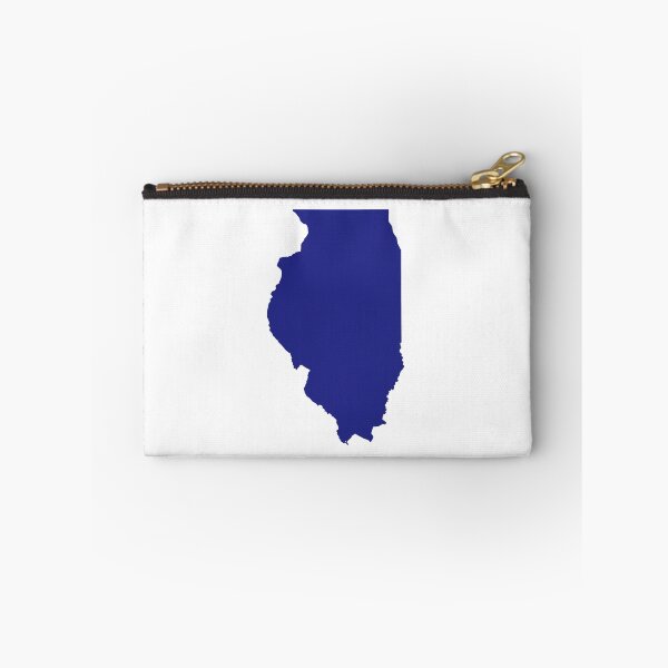 Item preview, Illinois Map Silhouette – Minimal Black and White designed and sold by Paper Drip.