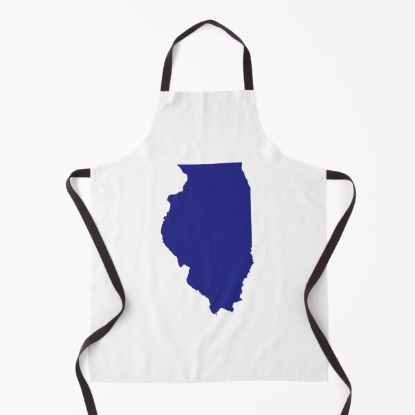 Item preview, Illinois Map Silhouette – Minimal Black and White designed and sold by Paper Drip.