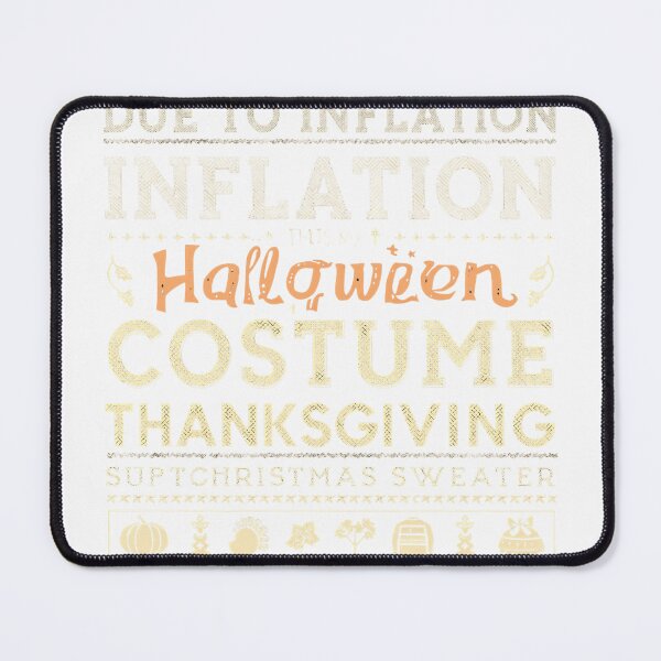 Item preview, Due to Inflation This Is My Halloween Costume T‑Shirt | Funny Thanksgiving Tee | Ugly Christmas Sweater Style designed and sold by GAIDREDA.