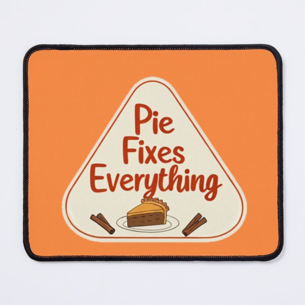 Item preview, Pie Fixes Everything – Funny Thanksgiving Greeting Card & Cozy Kitchen Decor designed and sold by PunchDrop.