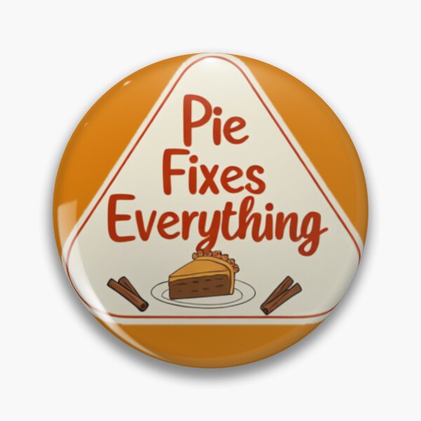 Item preview, Pie Fixes Everything – Funny Thanksgiving Greeting Card & Cozy Kitchen Decor designed and sold by PunchDrop.