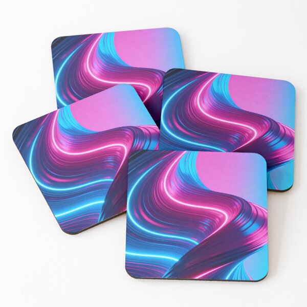 Item preview, Dynamic Neon Ribbons designed and sold by ML-Media.