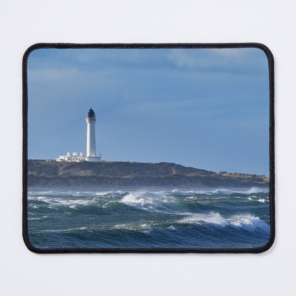 Item preview, Rough Seas at Lossiemouth Lighthouse designed and sold by Tom McPherson Photography.