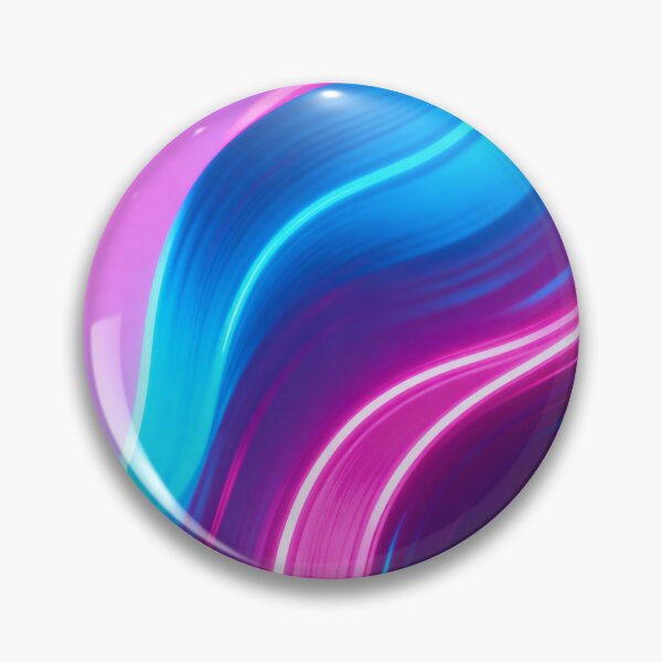 Item preview, Vibrant Neon Fluid Waves designed and sold by RGShirtWorks.