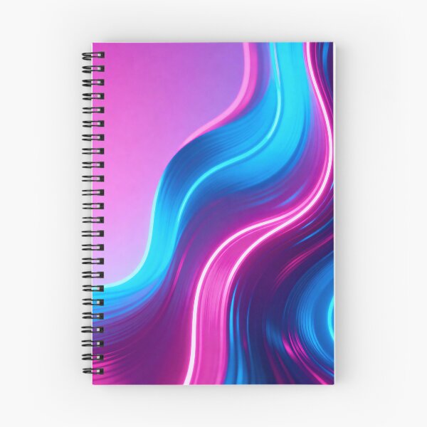Item preview, Vibrant Neon Fluid Waves designed and sold by RGShirtWorks.