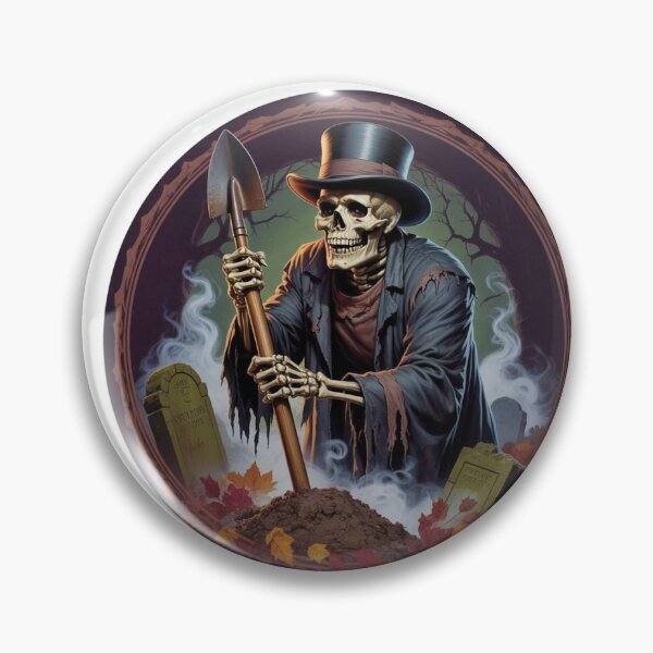 Item preview, The Gravedigger at Work designed and sold by amifrancky.