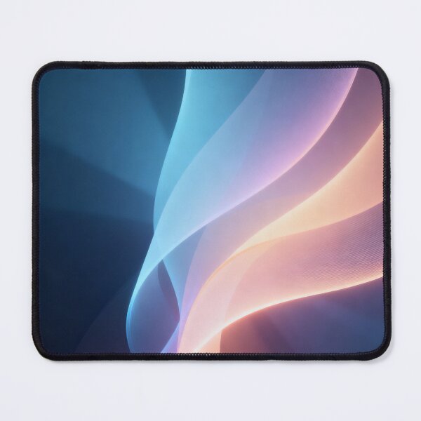 Item preview, Luminous Wavy Abstract Lines Background designed and sold by RGShirtWorks.