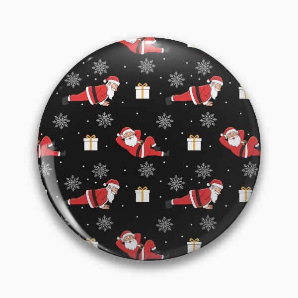 Item preview, Pilates Santa Christmas Pattern designed and sold by sashica.