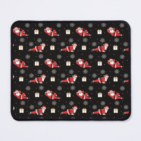 Item preview, Pilates Santa Christmas Pattern designed and sold by sashica.