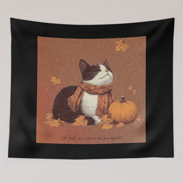 Item preview, Autumn cat designed and sold by Satisbuy.