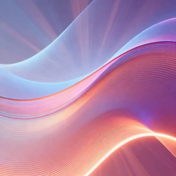 Artwork thumbnail, Dynamic Luminous Wavy Pattern by ML-Media