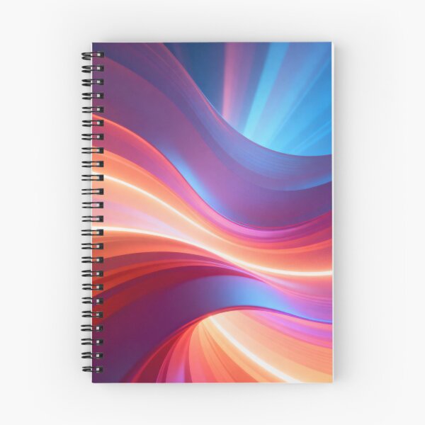Item preview, Vibrant Abstract Wavy Lines Background designed and sold by RGShirtWorks.