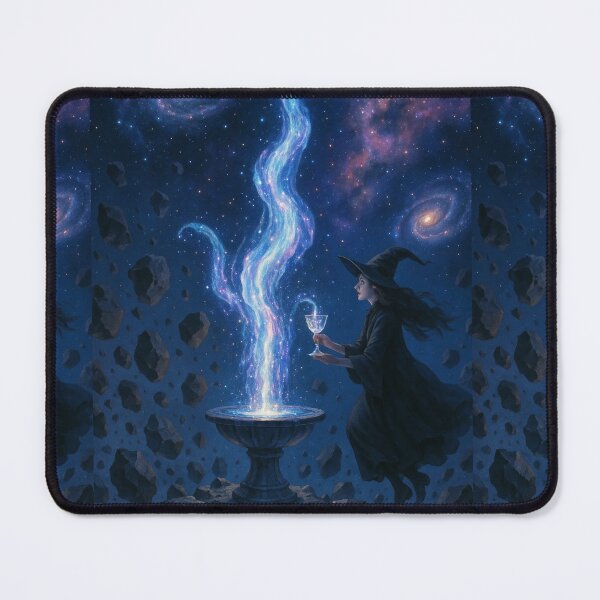 Item preview, The Cosmic Fountain – Witch of the Universe designed and sold by WitchPrint.