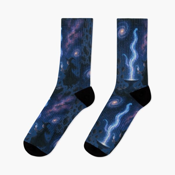 Item preview, The Cosmic Fountain – Witch of the Universe designed and sold by WitchPrint.