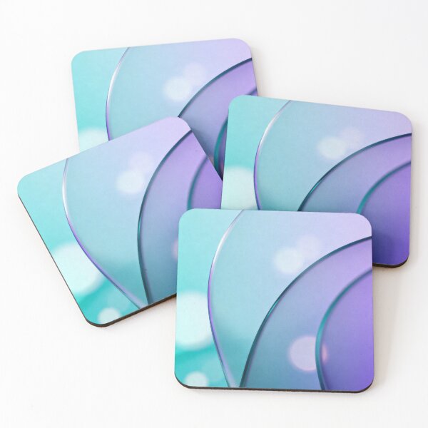 Item preview, Translucent Wavy Abstract Background with Bokeh Lights designed and sold by RGShirtWorks.