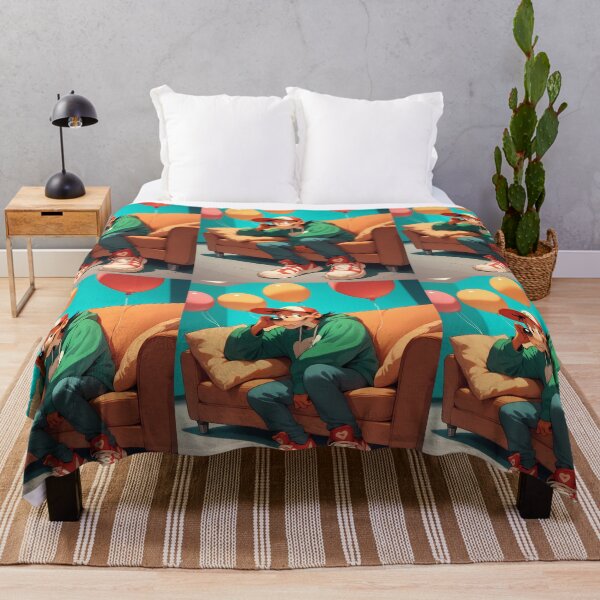 Item preview, Sofa Animated Characters Illustrations Cartoon Vibrant Playful Scenes designed and sold by ART ATTACK ZONE.
