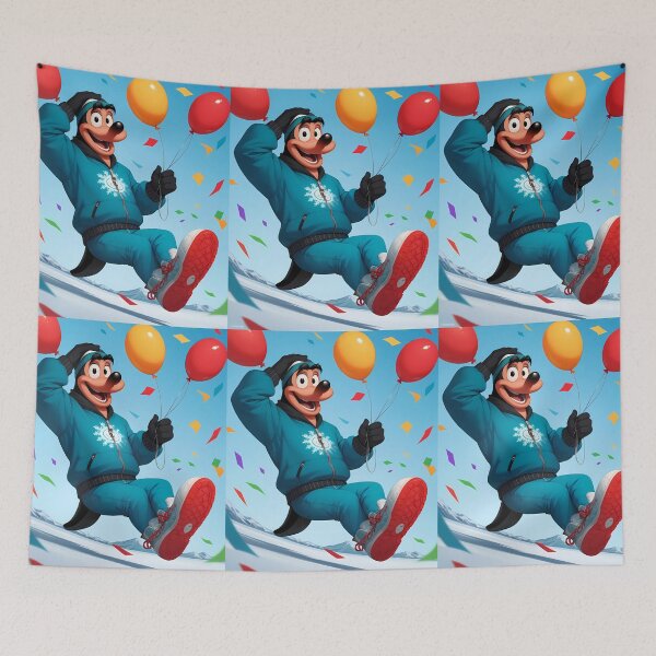 Item preview, Snow Animated Characters Illustrations Cartoon Vibrant Playful Scenes designed and sold by ART ATTACK ZONE.
