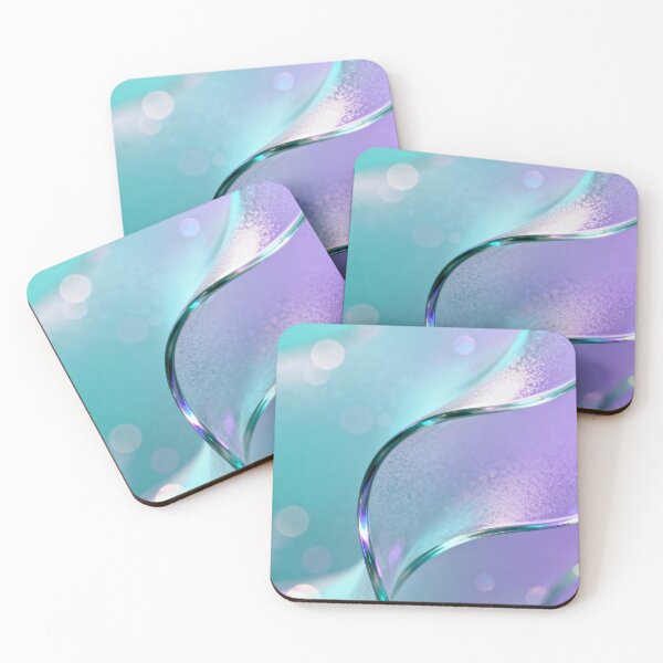 Item preview, Ethereal Wavy Ribbons with Bokeh Light designed and sold by RGShirtWorks.