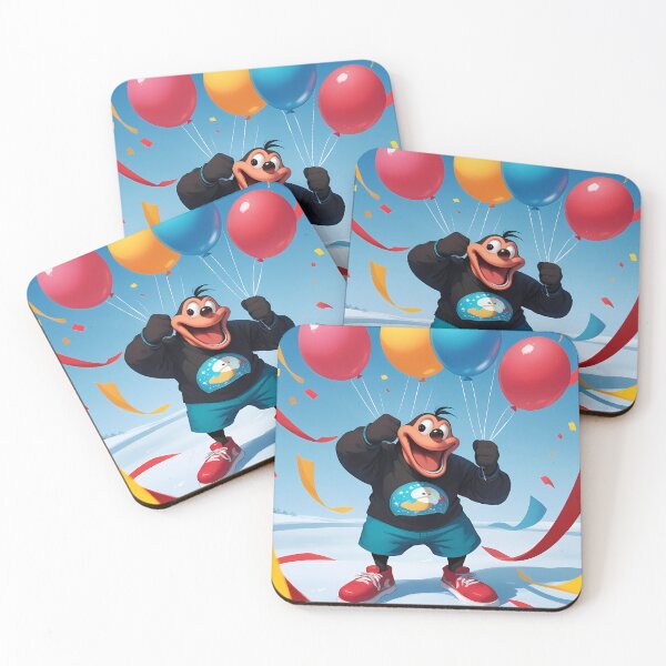 Item preview, Winter Animated Characters Illustrations Cartoon Vibrant Playful Scenes designed and sold by ART ATTACK ZONE.