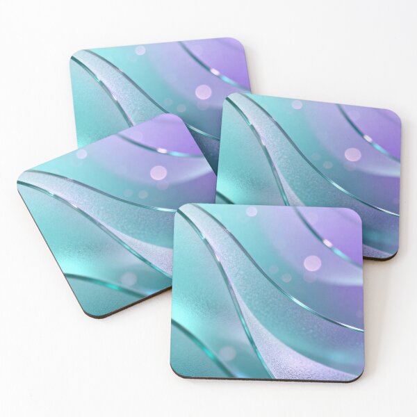 Item preview, Abstract Translucent Wavy Gradient Background designed and sold by RGShirtWorks.
