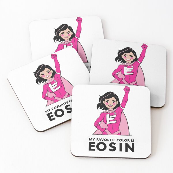 Item preview, My Favorite Color is Eosin – Funny Pathology Superhero Design | Histology Lab Humor designed and sold by jelonkaa.