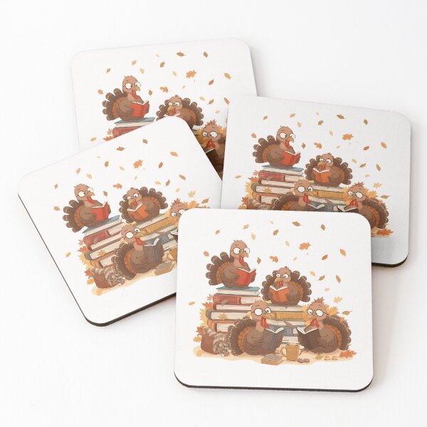 Item preview, Turkey Reading Books T‑Shirt | Fall Thanksgiving Teacher Tee | Cute Book Lover Classroom Shirt designed and sold by GAIDREDA.