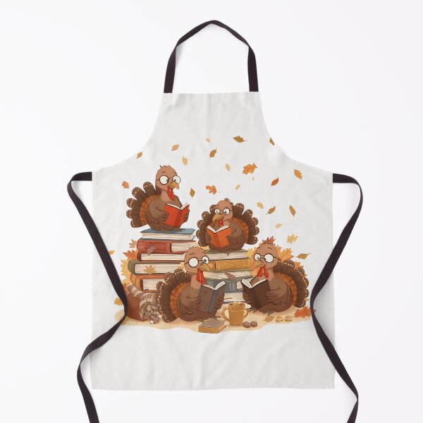 Item preview, Turkey Reading Books T‑Shirt | Fall Thanksgiving Teacher Tee | Cute Book Lover Classroom Shirt designed and sold by GAIDREDA.