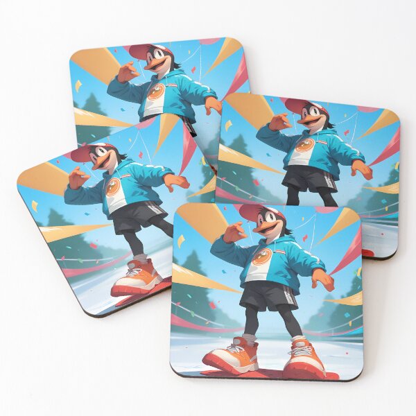 Item preview, Skateboard Animated Characters Illustrations Cartoon Vibrant Playful Scenes designed and sold by ART ATTACK ZONE.