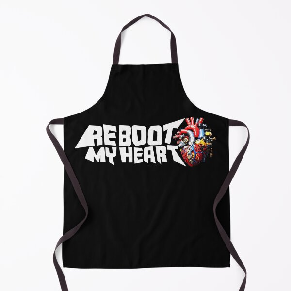 Item preview, Reboot My Heart – Futuristic Cyberpunk Heart Design designed and sold by ironpalette.