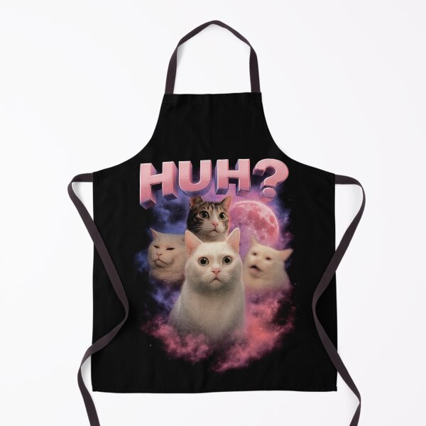 Item preview, Huh Cat Meme, Funny Animal Lover, Aesthetic Confusion Art designed and sold by SassCity.