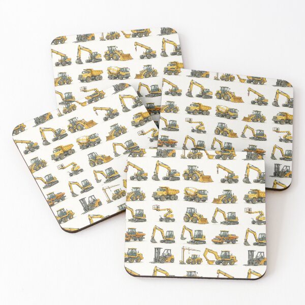 Item preview, Construction Vehicles – Heavy Equipment Illustration Set designed and sold by Pixel-Up.