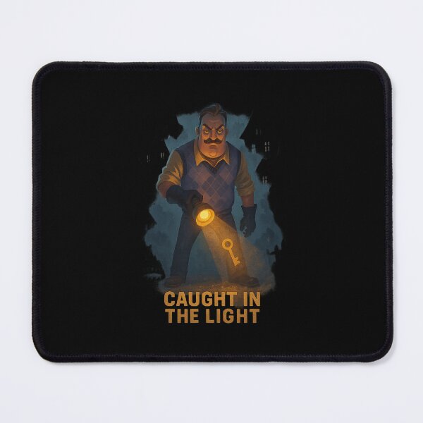 Item preview, “Caught in the Light” (Hello Neighbor Fan Art) designed and sold by -DEEWOLF-.