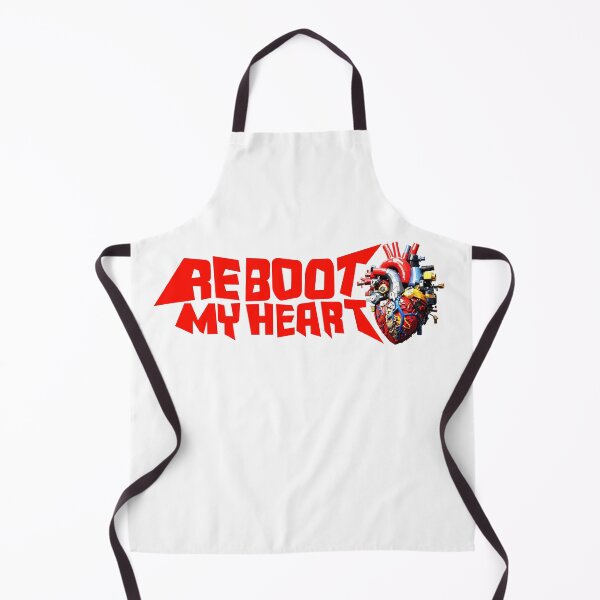 Item preview, Reboot My Heart – Futuristic Cyberpunk Heart Design designed and sold by ironpalette.