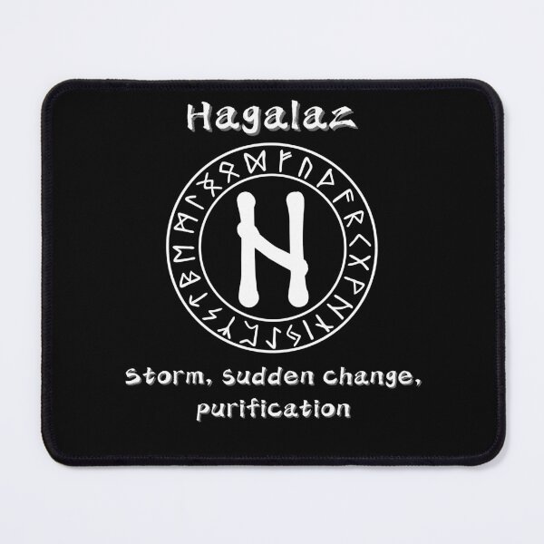 Item preview, Hagalaz Rune – Change and Transformation designed and sold by byPretroch.
