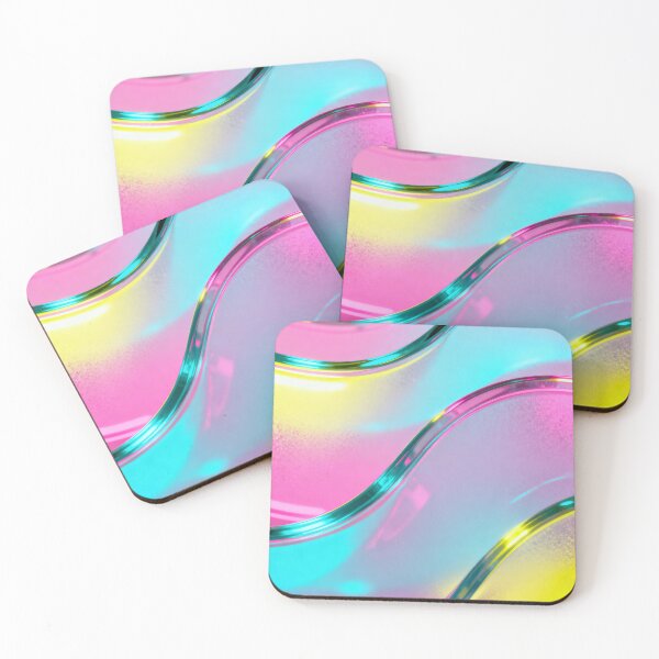 Item preview, Vibrant Luminous Waves Abstract Background designed and sold by RGShirtWorks.