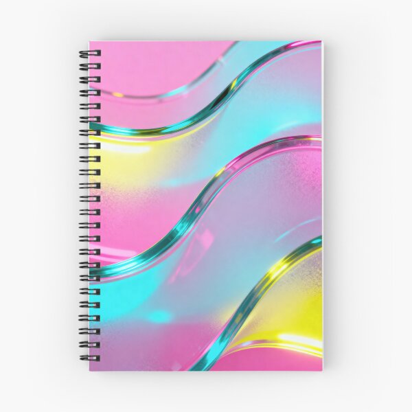Item preview, Vibrant Luminous Waves Abstract Background designed and sold by RGShirtWorks.