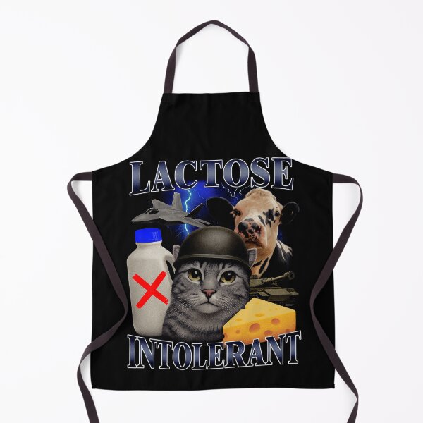 Item preview, Lactose Intolerant Cat, Funny Meme, Chaos Aesthetic designed and sold by SassCity.