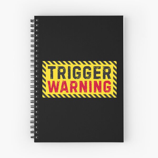 Item preview, Trigger Warning Hazard Sign designed and sold by UNK-Fatigues.
