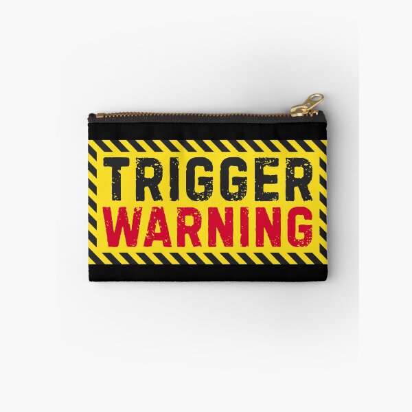 Item preview, Trigger Warning Hazard Sign designed and sold by UNK-Fatigues.