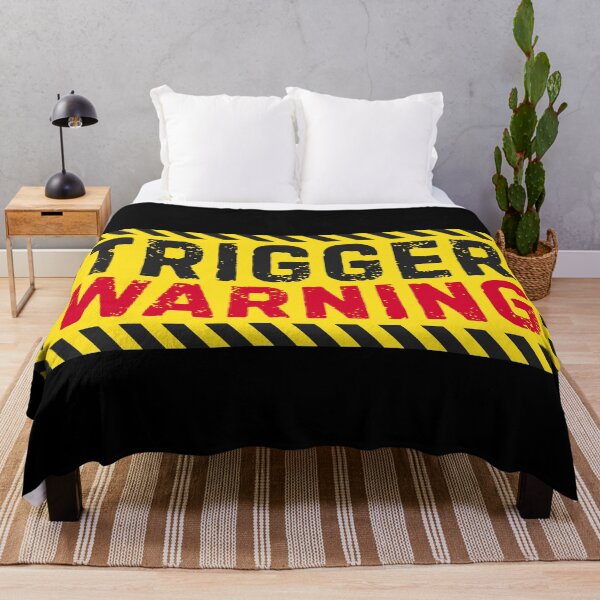 Item preview, Trigger Warning Hazard Sign designed and sold by UNK-Fatigues.