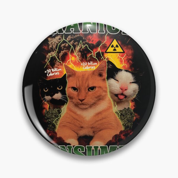 Item preview, Uranium Consumer, Funny Cat Meme, Nuclear Chaos Energy designed and sold by SassCity.