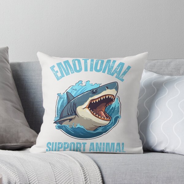 Item preview, Funny for Shark lovers Emotional Support Animal designed and sold by erozzz.