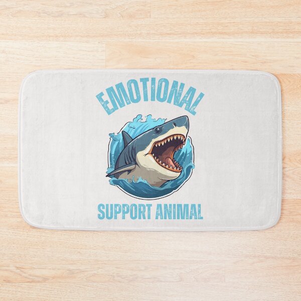 Item preview, Funny for Shark lovers Emotional Support Animal designed and sold by erozzz.