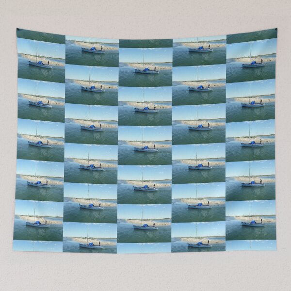 Item preview, *Off for Night Fishing - Werribee Sth. Vic. Australia* designed and sold by EdsMum.