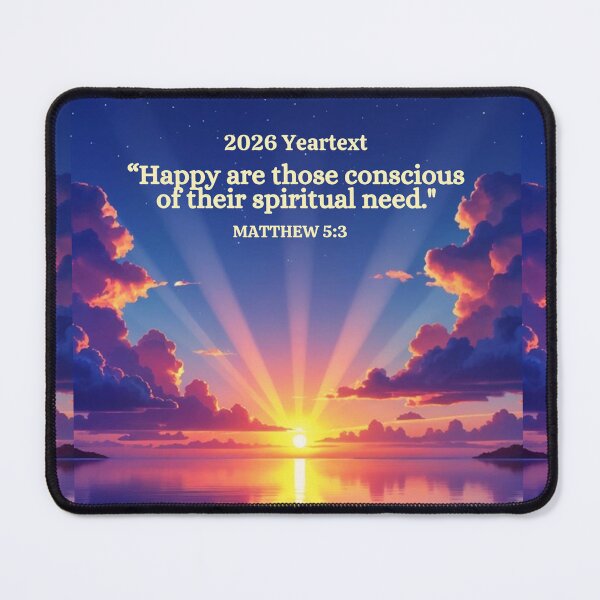 Item preview, 2026 Yeartext JW, Purple Sunset  designed and sold by IvaRenee.