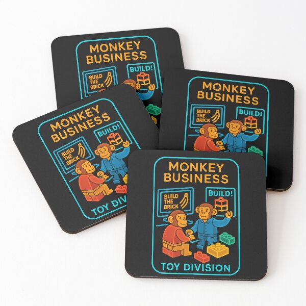 Artikelvorschau, MONKEY BUSINESS – T-Shirt der Spielzeugabteilung entworfen und verkauft von NAJURE.