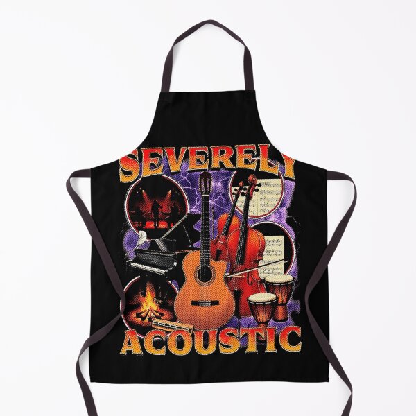 Item preview, Severely Acoustic, Music Lover, Funny Instrument Design designed and sold by SassCity.