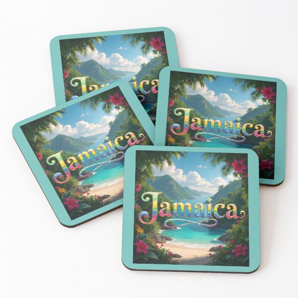 Item preview, Jamming in jamaica designed and sold by seahorse crossing.