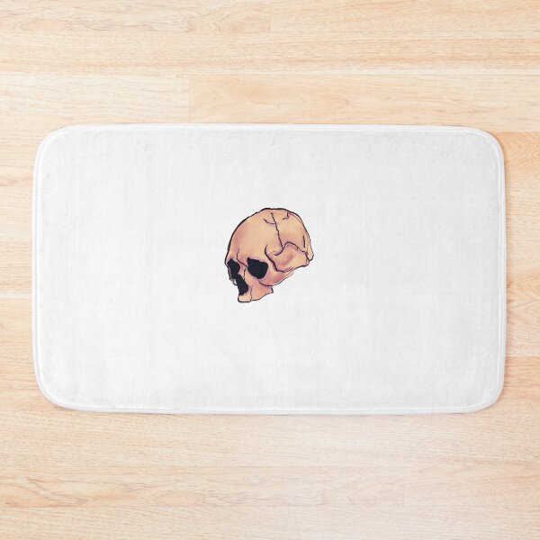 Item preview, Skully the skull - orange designed and sold by HauntAndDoodles.